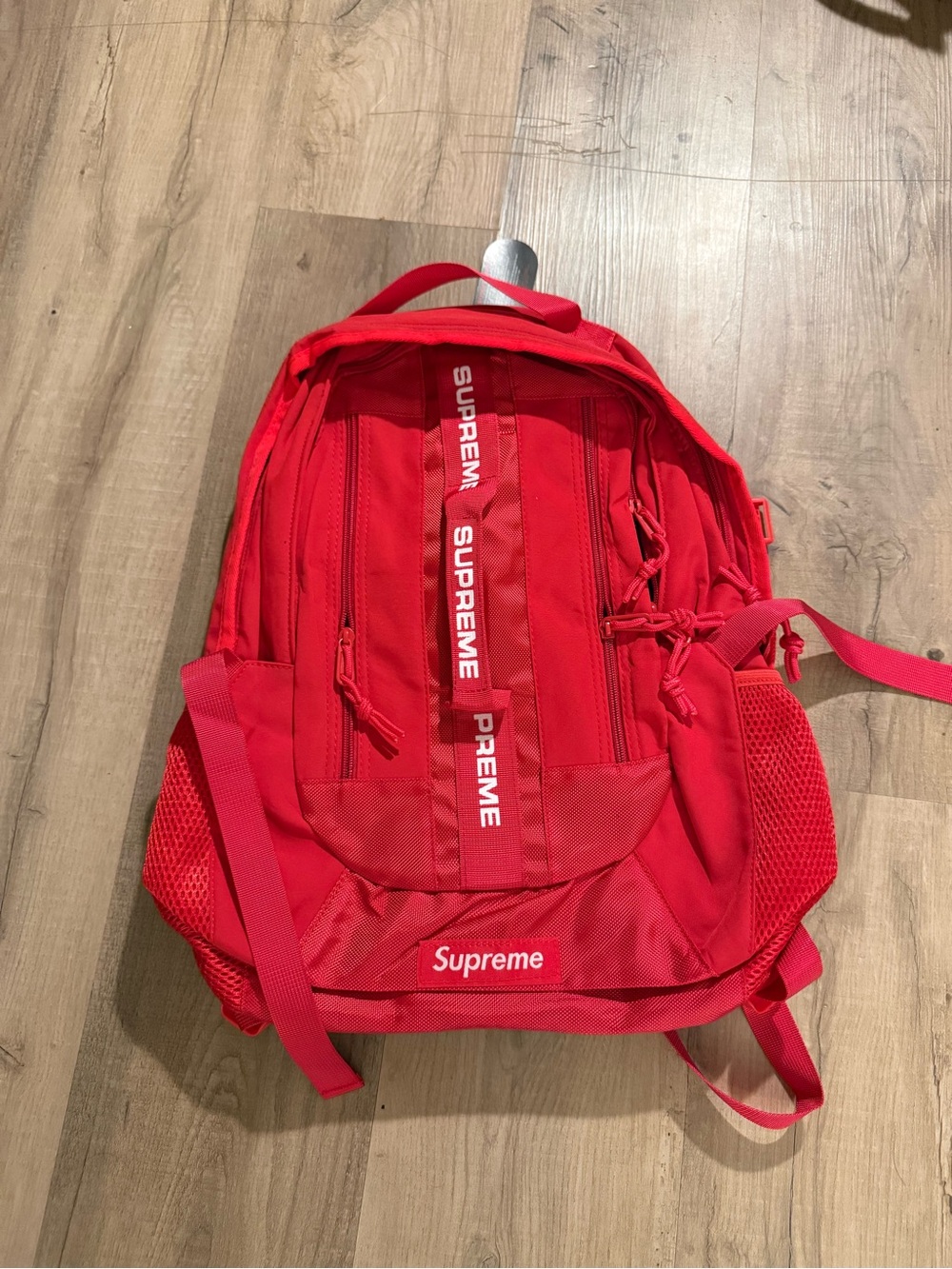 Supreme Red Backpack - Men's Everyday Bag